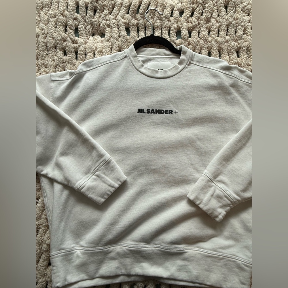 Jil Sander+ White Sweatshirt - Size XS